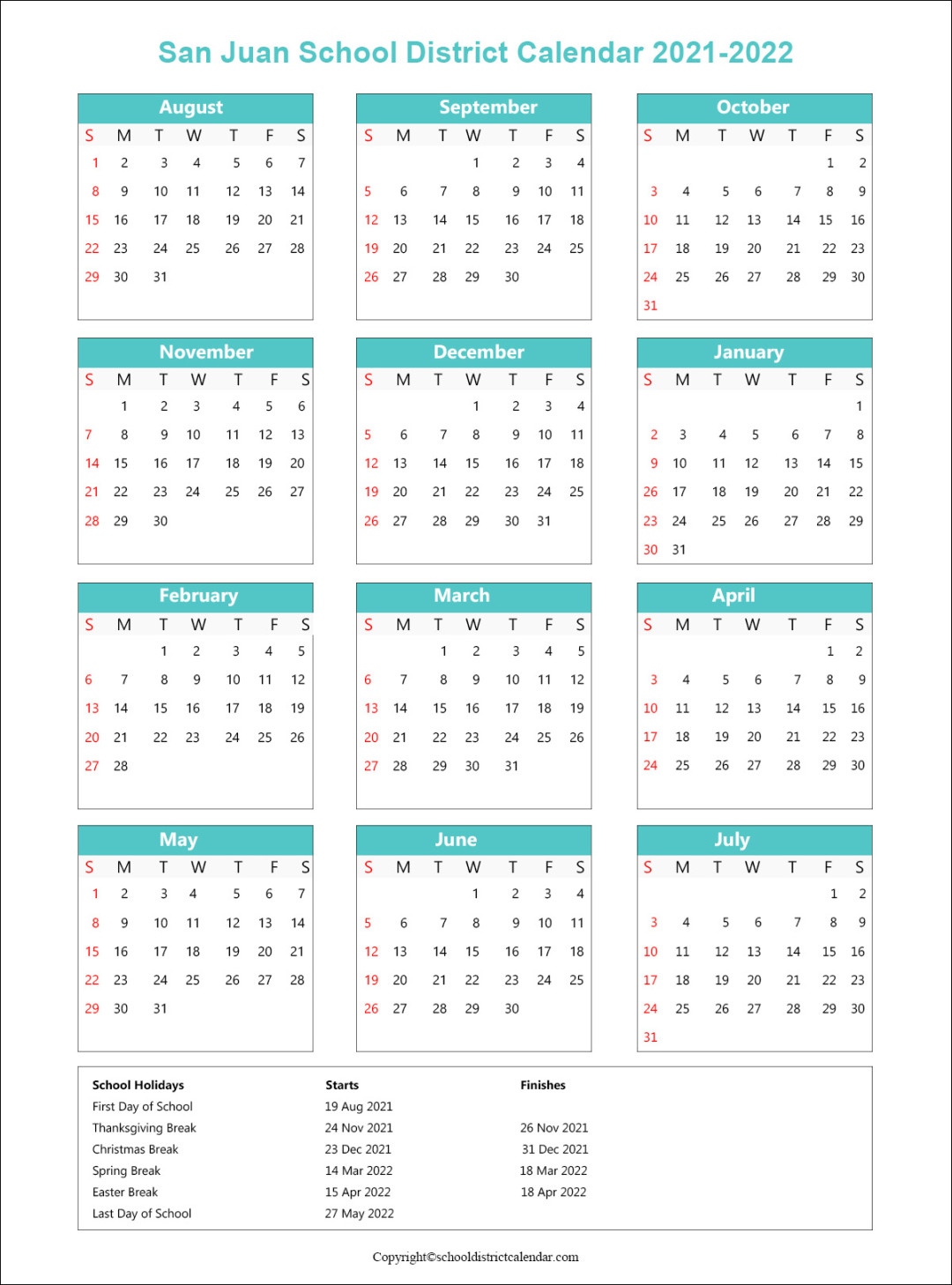 San Juan Unified School District Schedule Archives - School