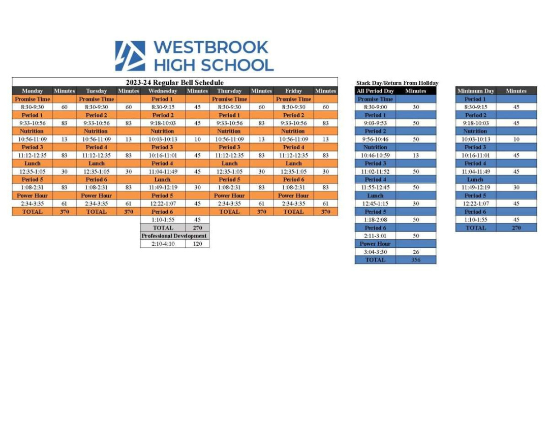 School Calendar - WHS