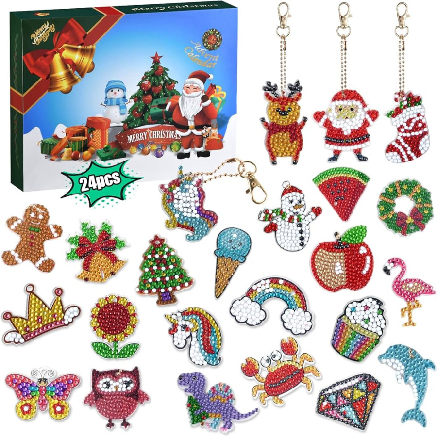 Advent Calendar  - Diamond Painting Kits Advent Calendar for