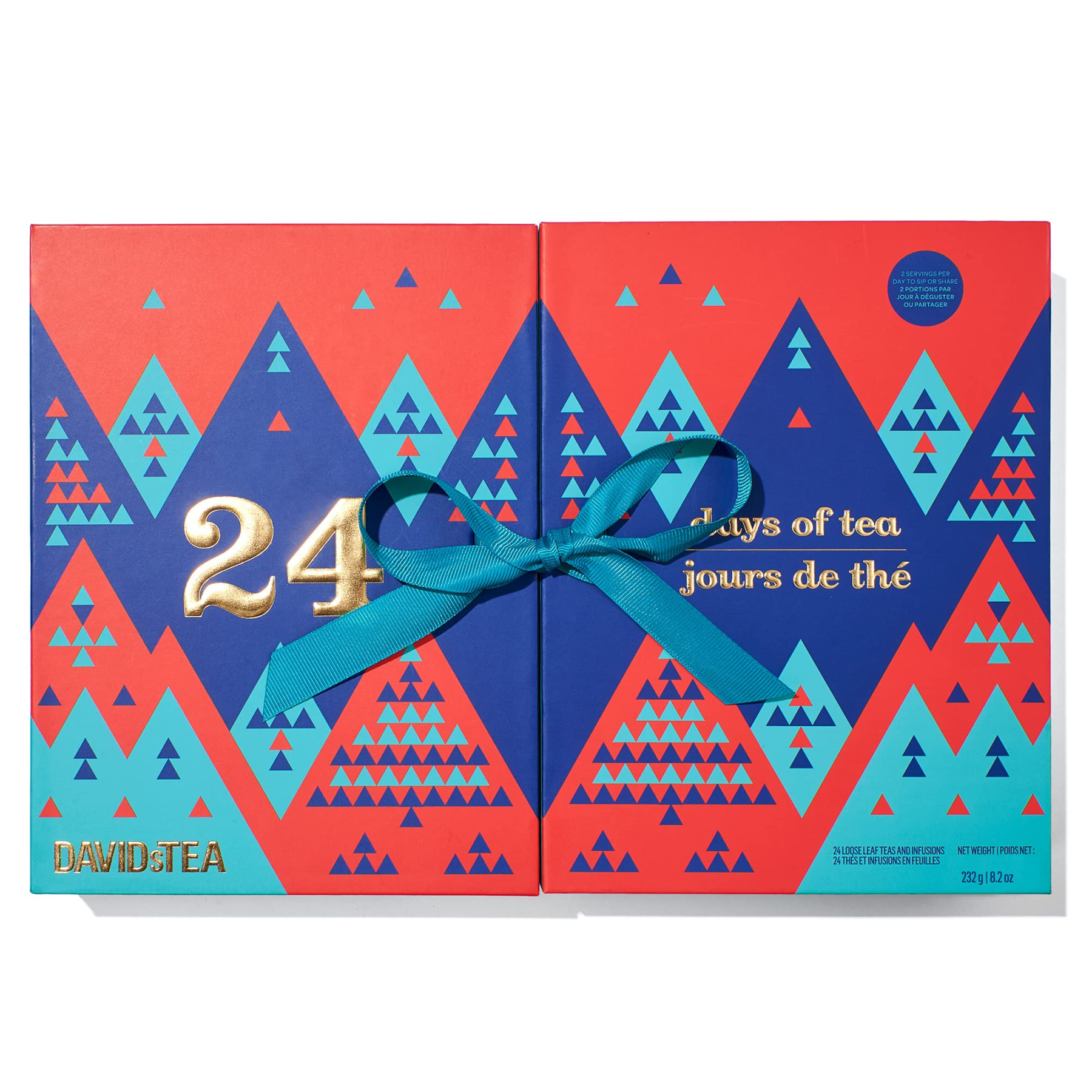 DAVIDsTEA  Days of Tea Sampler, Premium Loose Leaf Tea Sampler