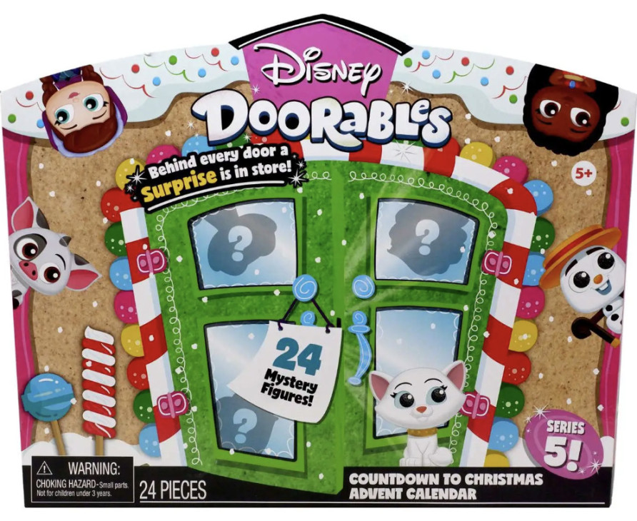 Disney Series  Doorables Countdown to Christmas Advent Calendar New with  Box