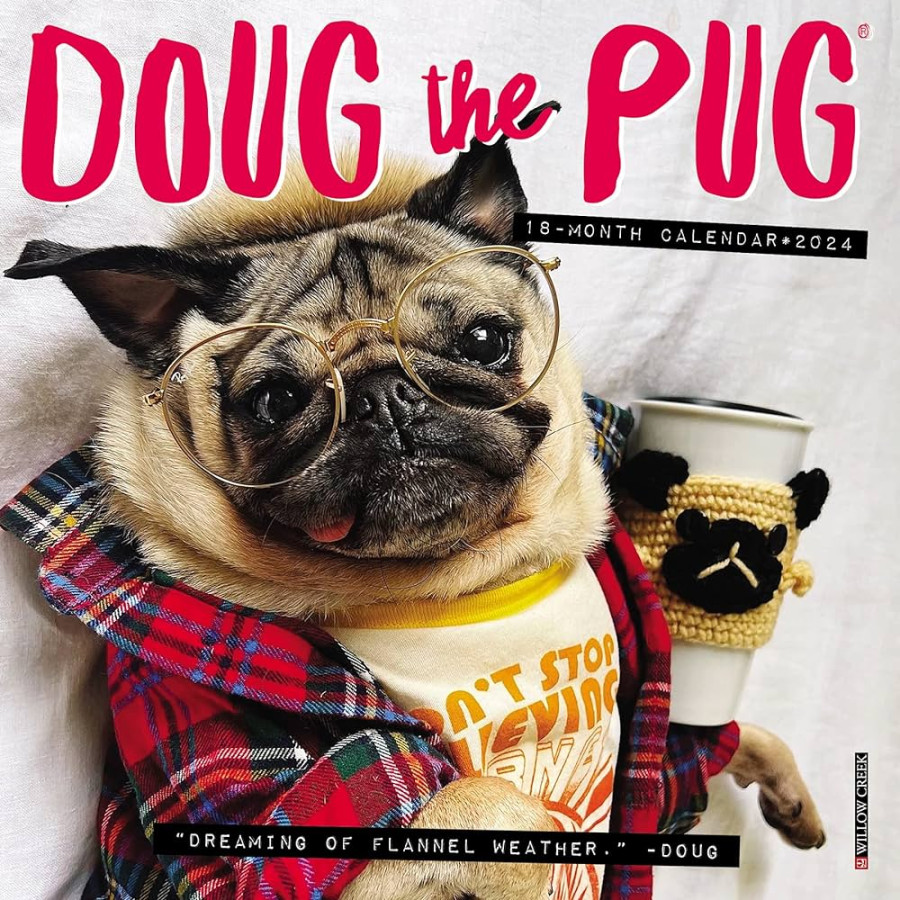 Doug the Pug  Calendar : Amazon