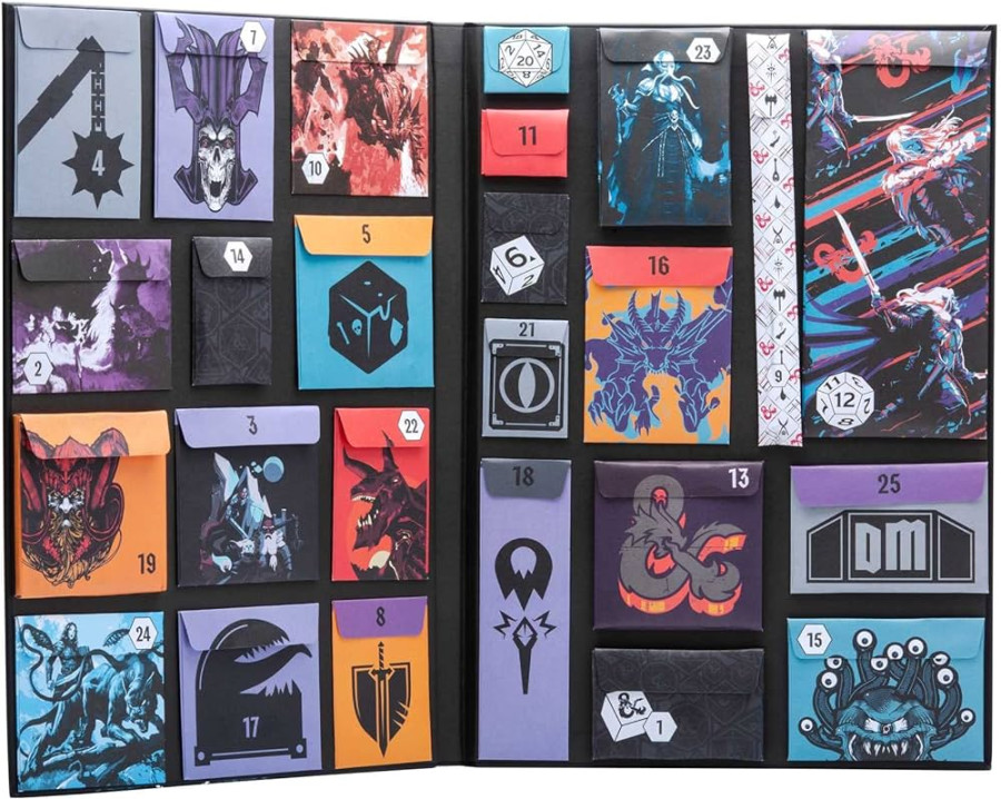 Dungeons & Dragons: The Official Countdown Gift Calendar:  Days
