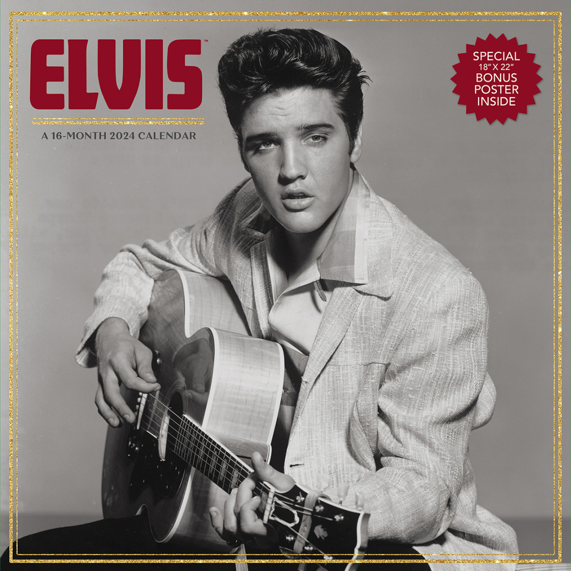 Elvis Presley  Wall Calendar with Poster