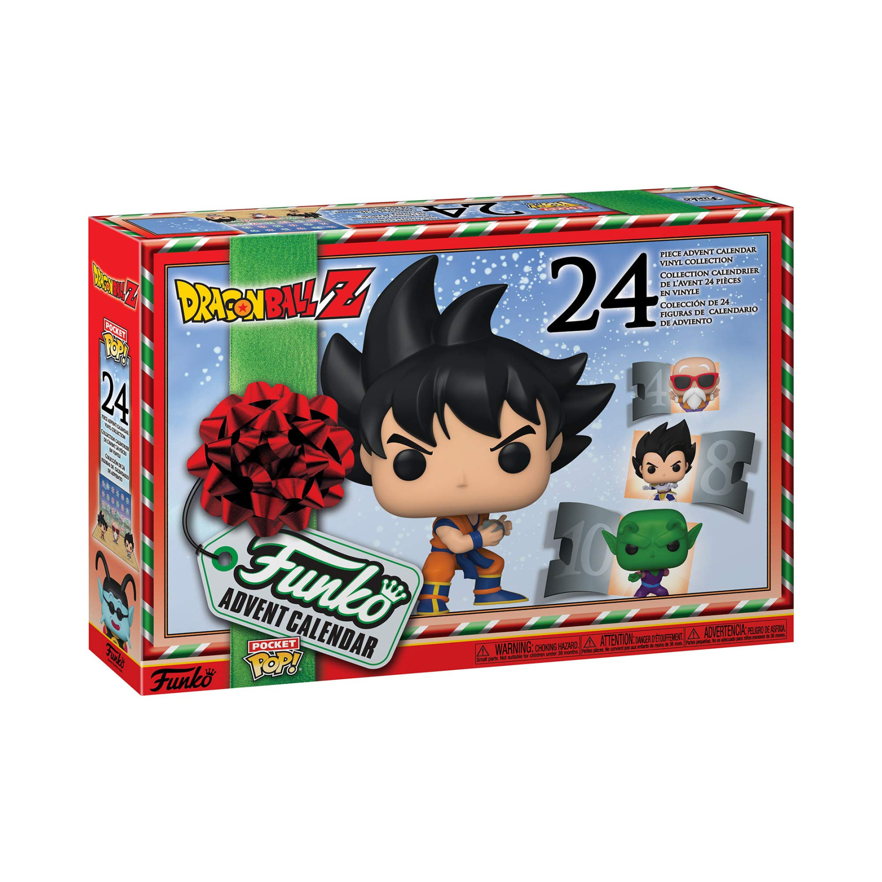 Funko Advent Calendar: Dragon Ball Z - Goku -  Days Of Surprise -  Collectible Vinyl Mini Figures - Mystery Box - Gift Idea - Holiday Xmas For  Girls