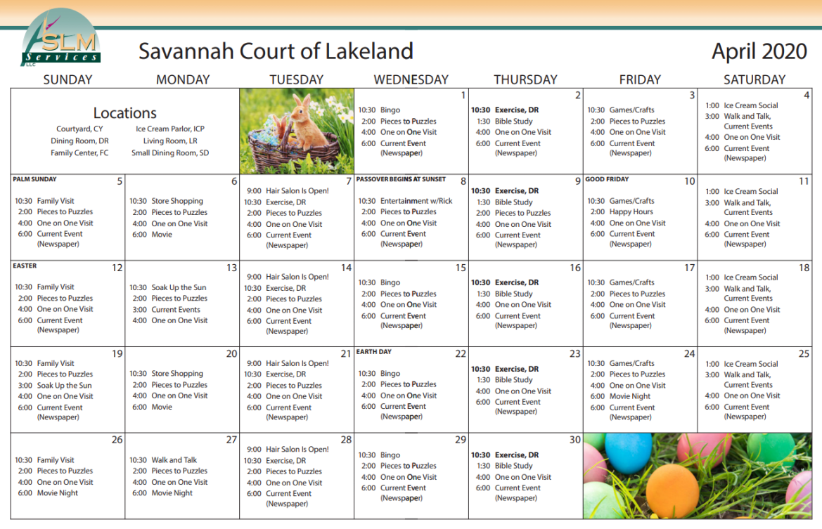 Lakeland Calendar Of Events
