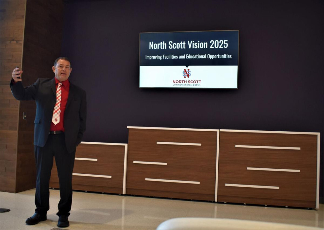 North Scott school board report card: More Vision  progress
