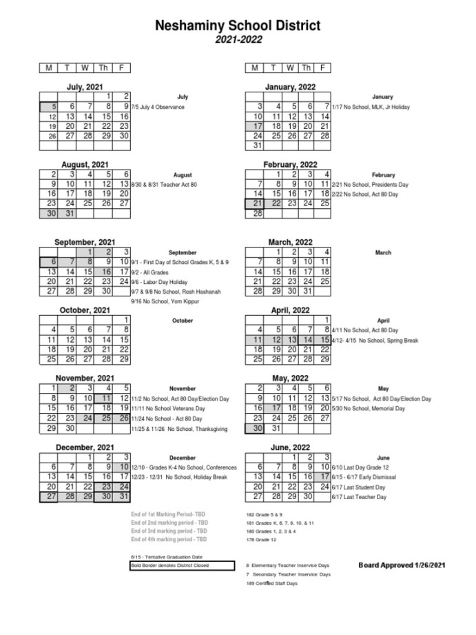 NSD Calendar - Approved 0126a  PDF  Public Holiday
