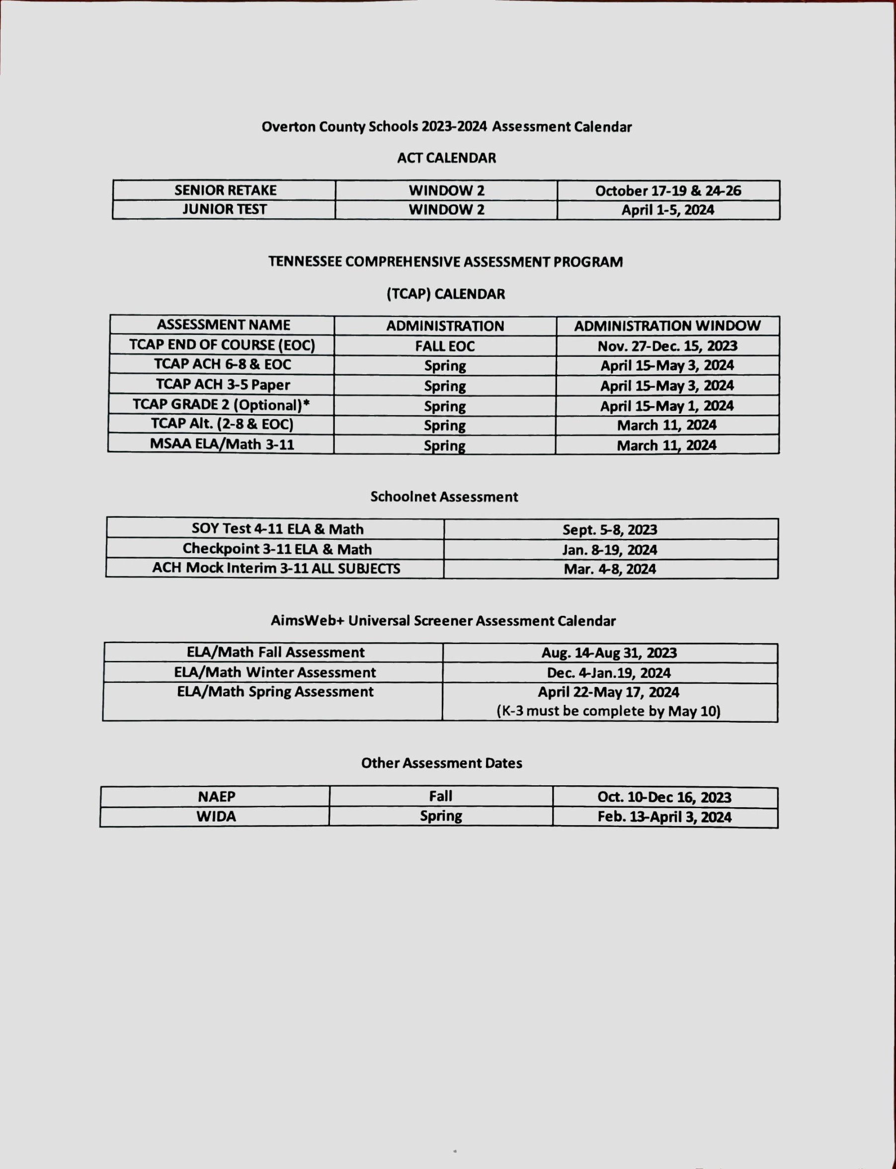 - Pre-K Enrollment Kickoff  Livingston Middle School