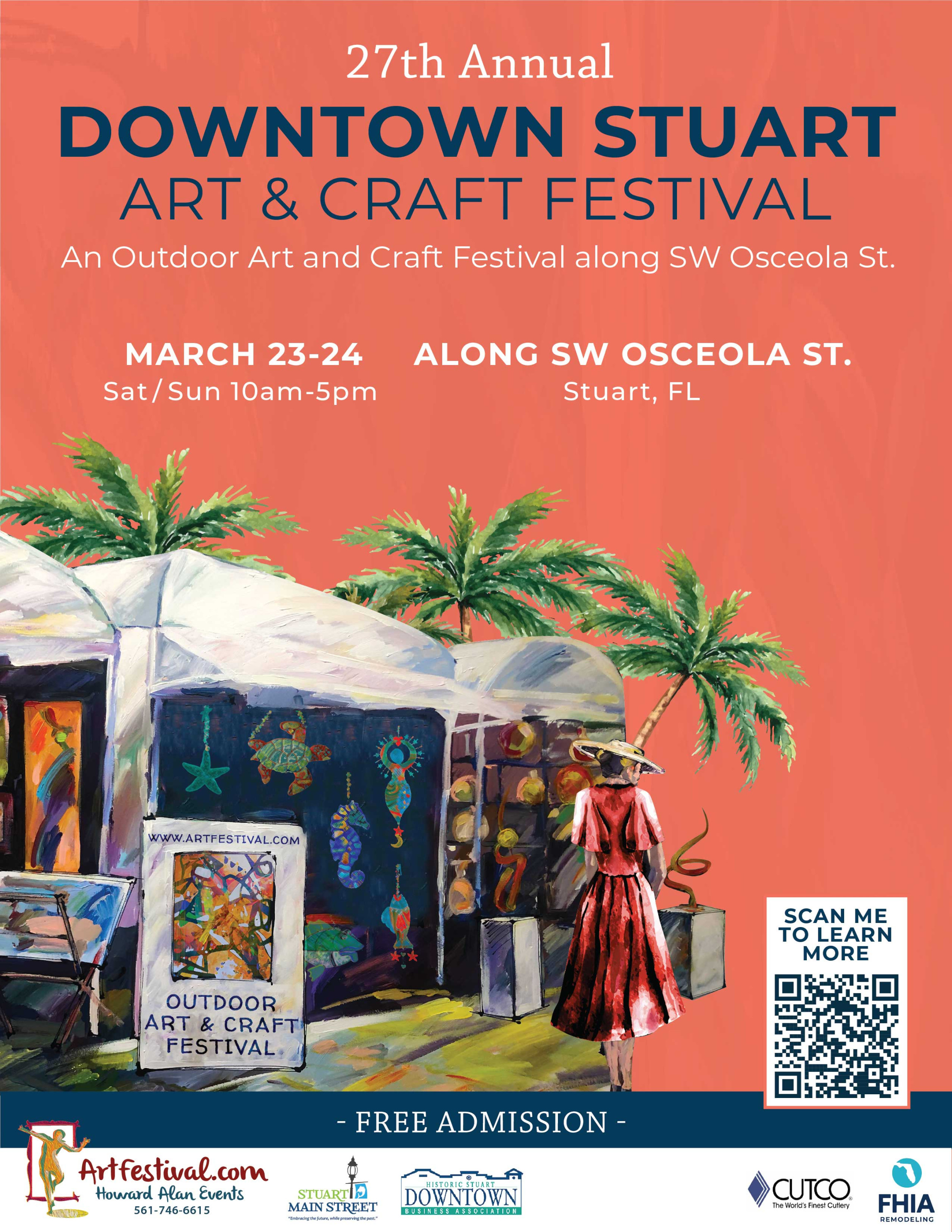 th Annual Downtown Stuart Art & Craft Festival  ArtFestival
