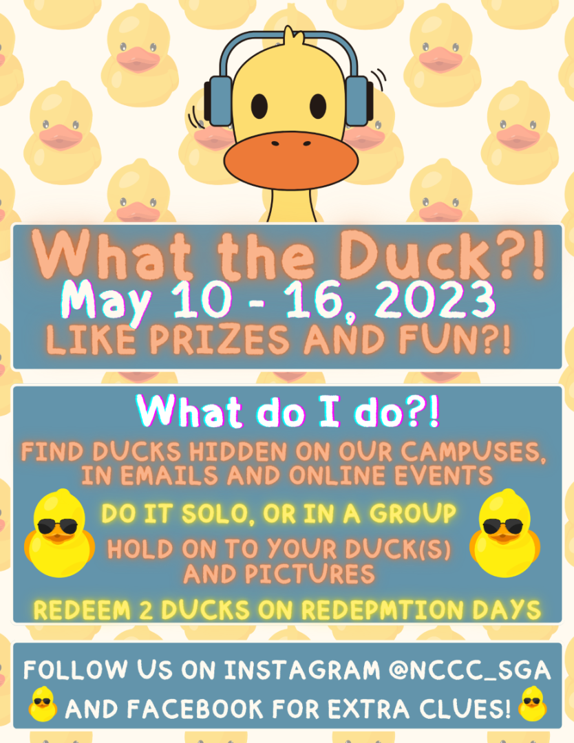 What the Duck?! - SUNY NCCC Calendar