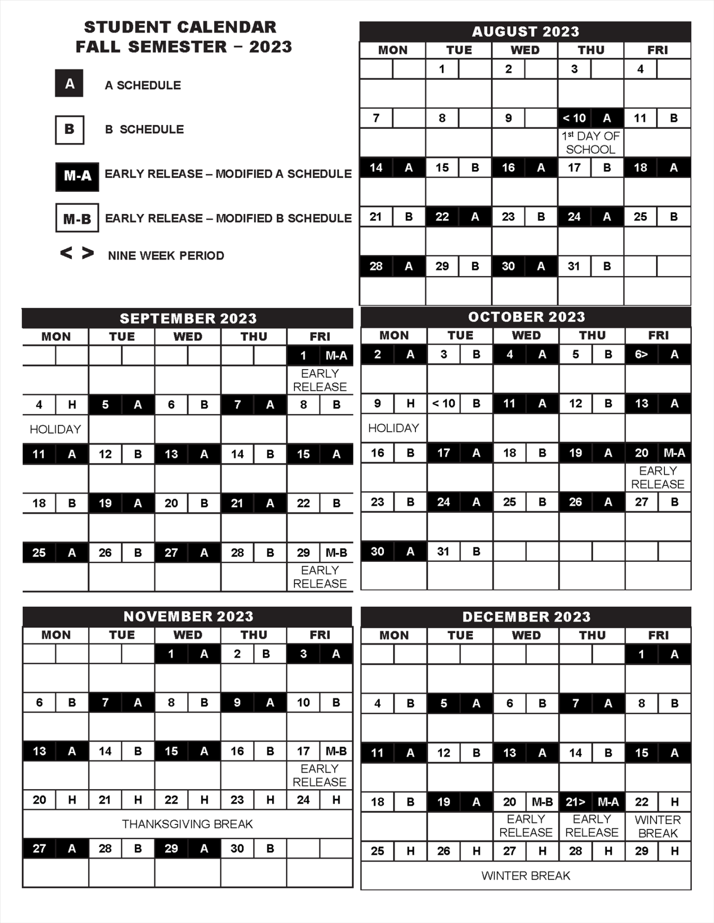 - A/B Calendar / - A/B Calendar