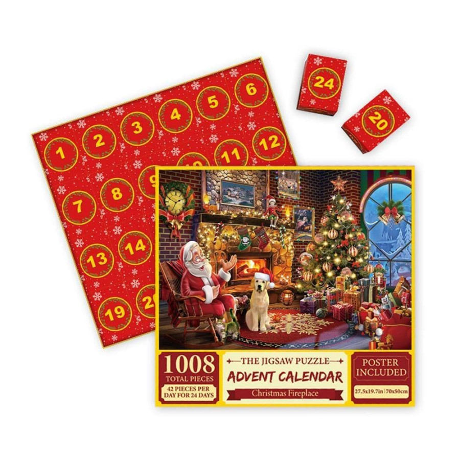 Advent Calendar  Christmas Jigsaw Puzzles, Pieces