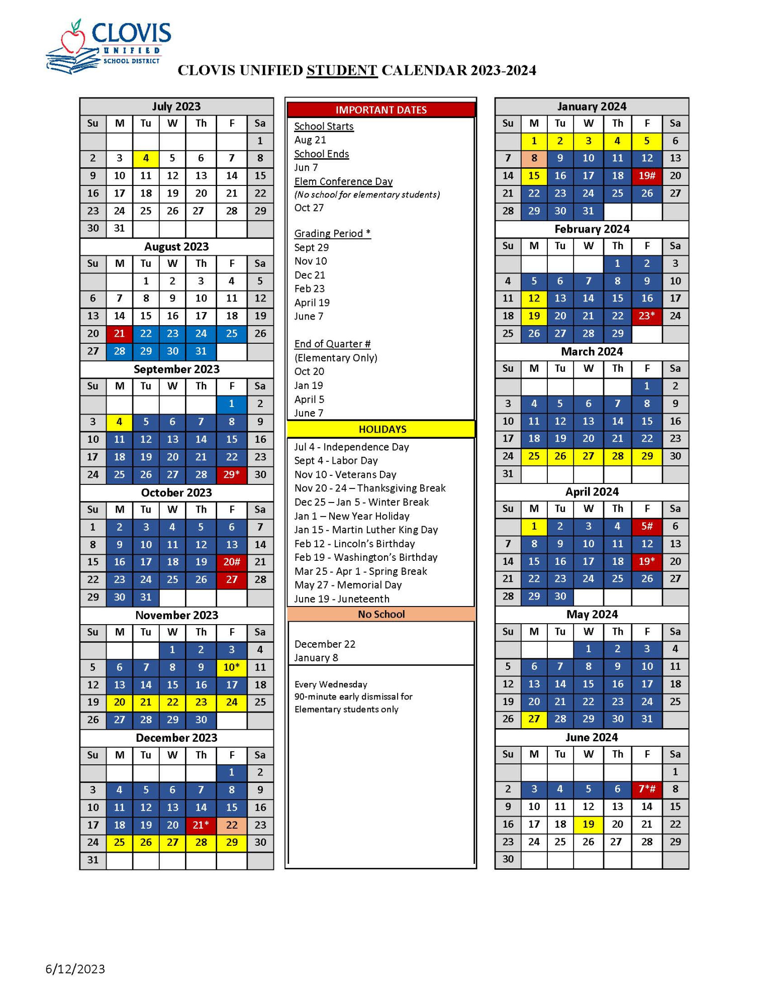 Calendar
