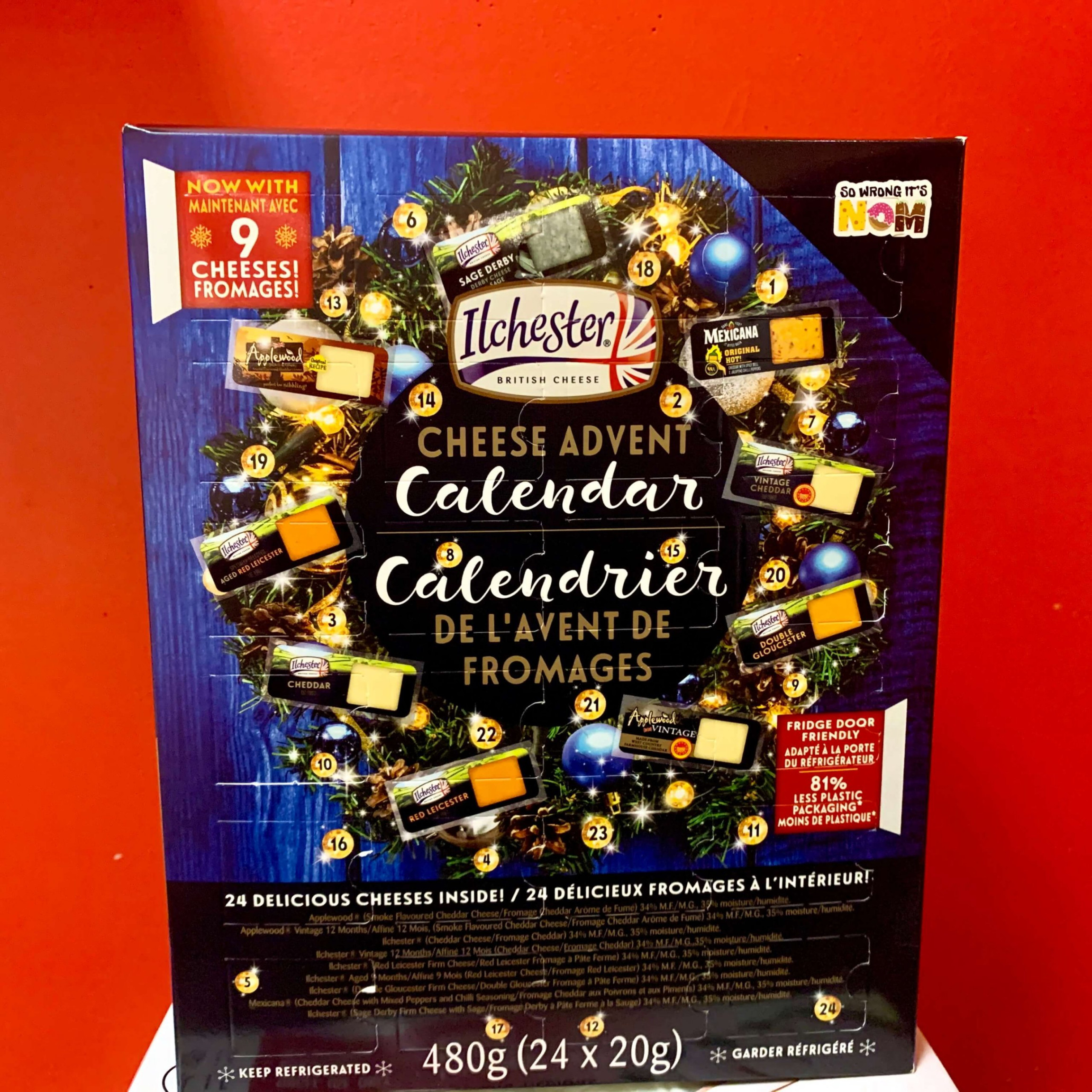Cheese Advent Calendar - Ilchester - Angelos Italian Bakery & Market