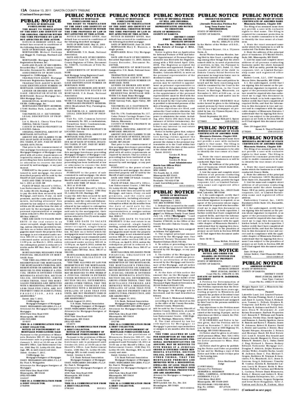 Dakota County Court Calendar