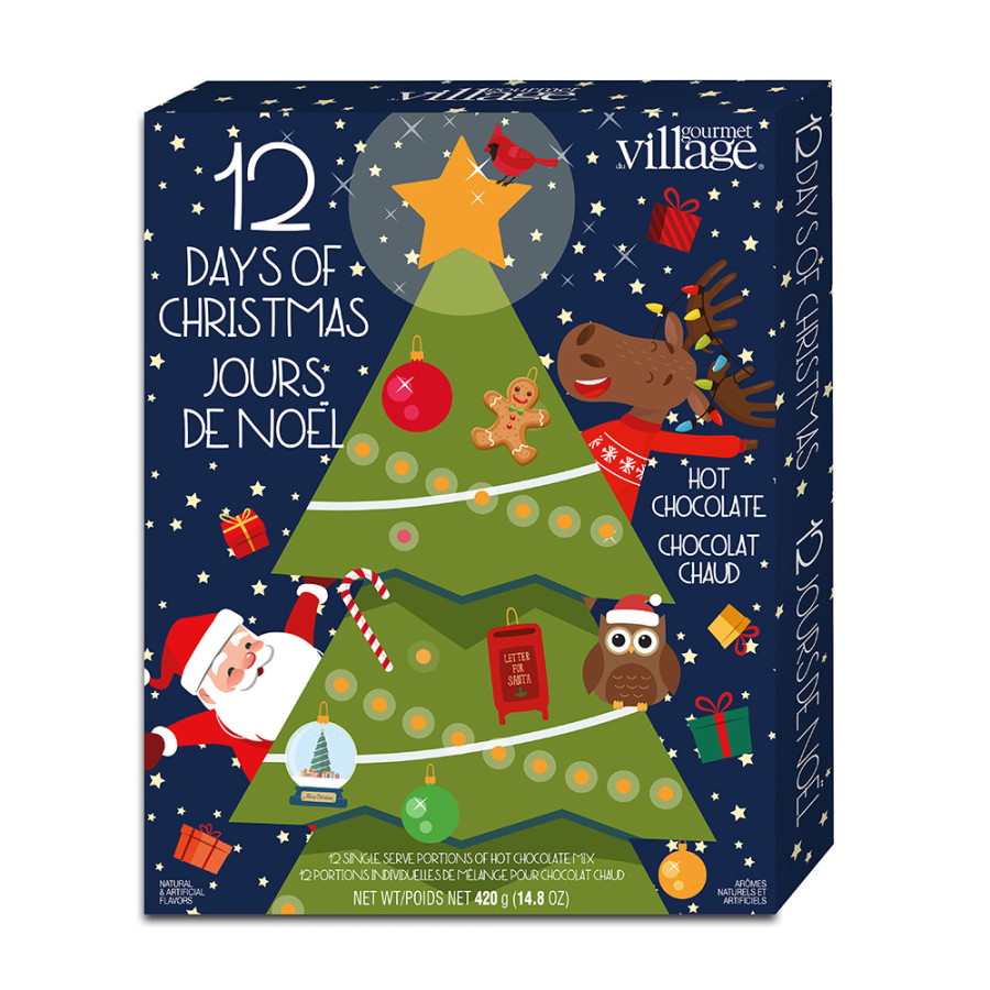 Days of Christmas Advent Calendar  Gourmet du Village