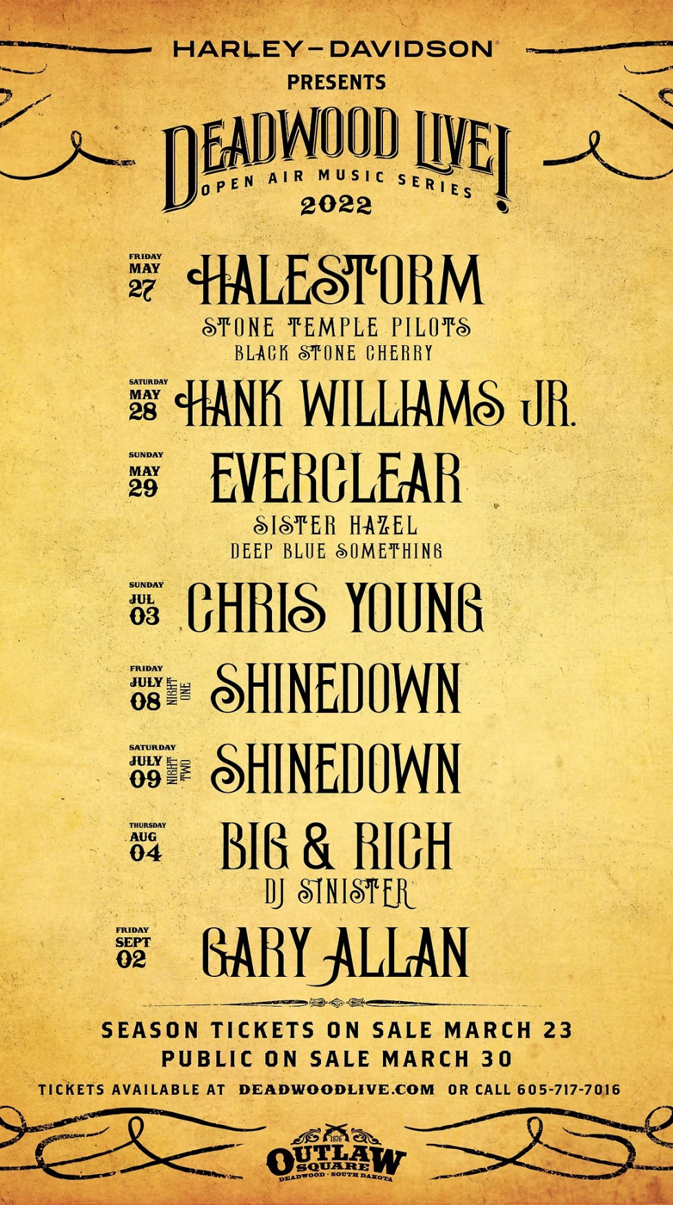 Deadwood Live! Open Air Music Series - Black Hills Vacations