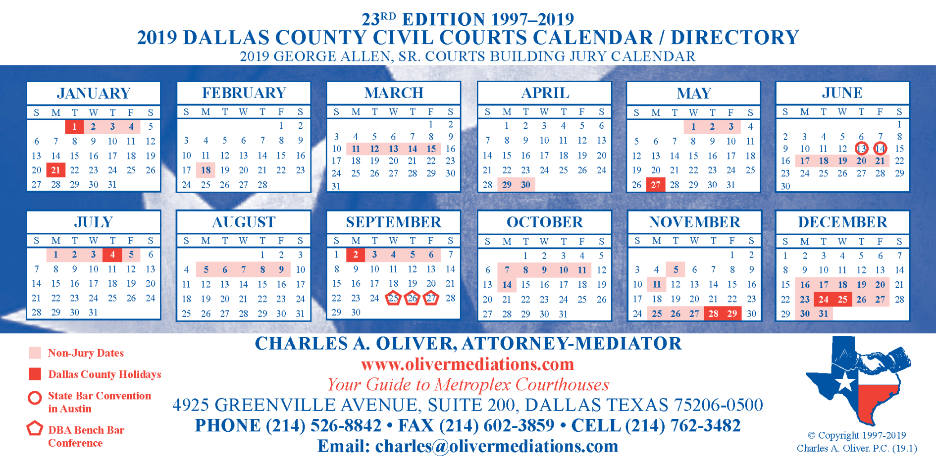 Deschutes County Court Calendar - Printable Word Calendar