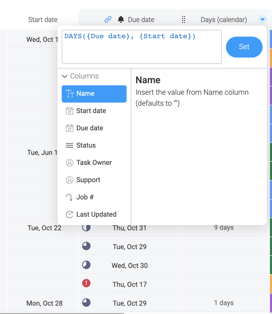Exclude weekends from formula column: Day Count - Platform