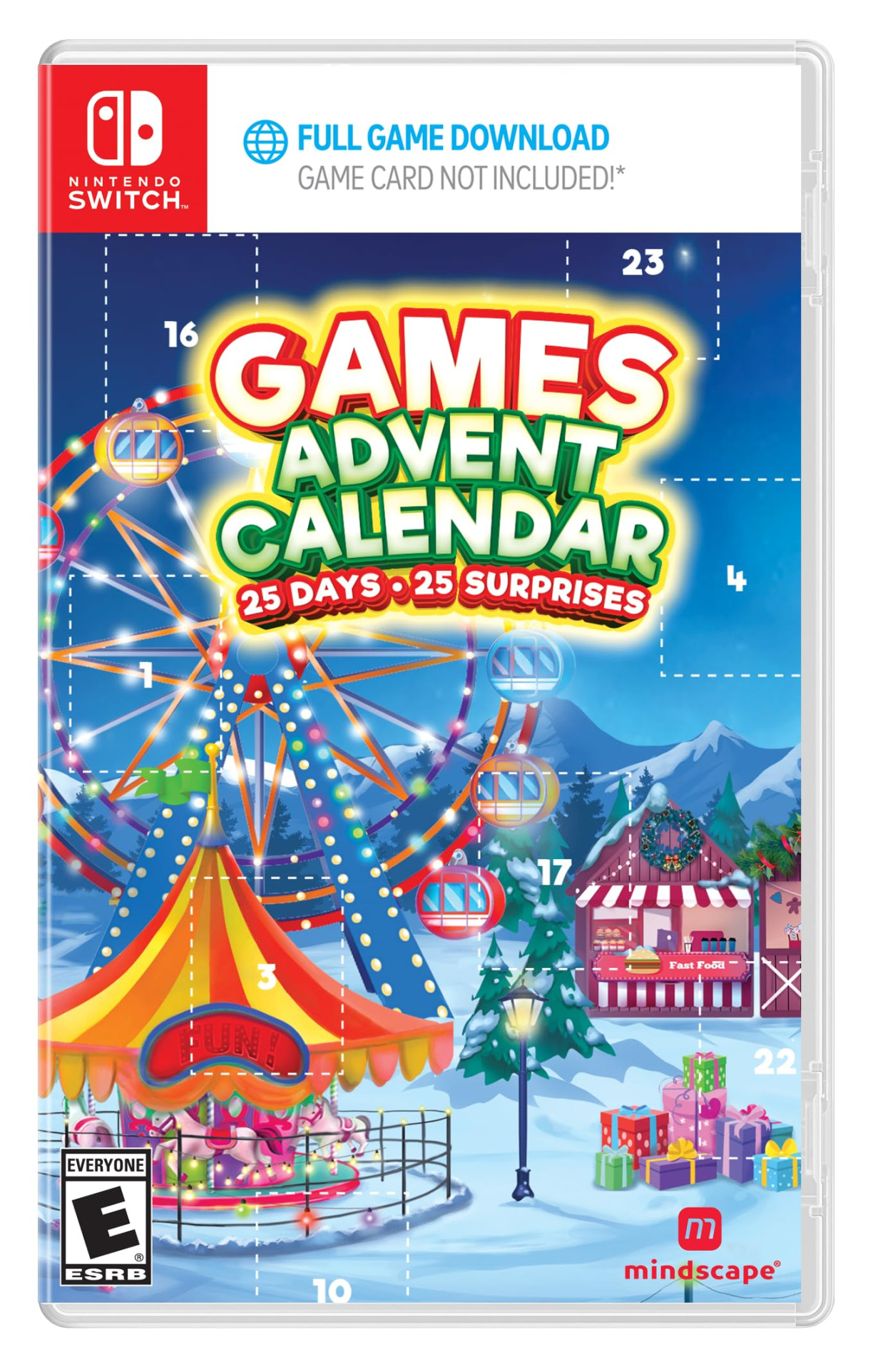 Games Advent Calendar -  Days -  Surprises - Nintendo Switch