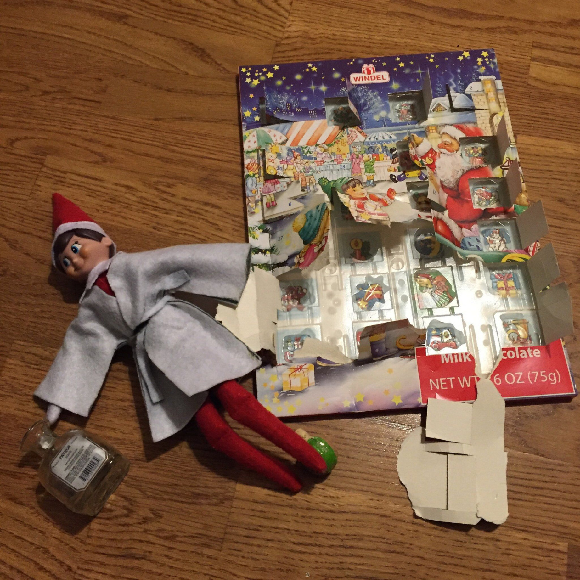 I think someone messed with my advent calendar