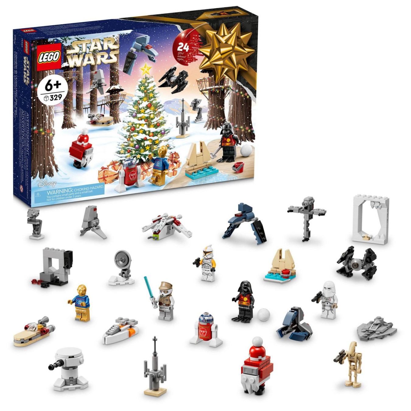 LEGO Star Wars LEGO® Star Wars Advent Calendar  Toy Building Kit (  Pieces)
