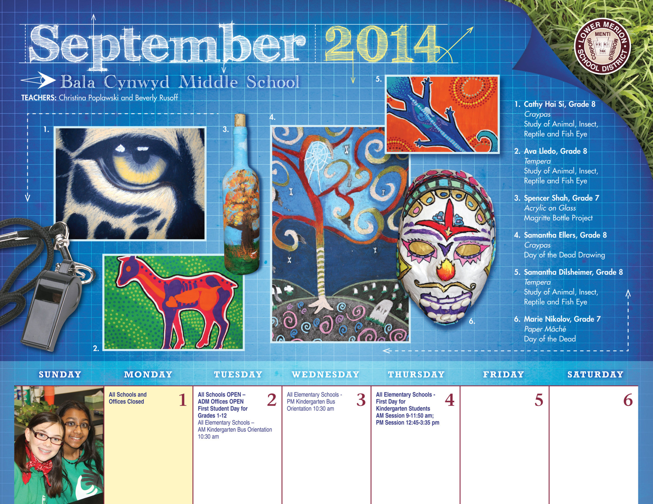LMSD Calendar — Monica Lynn Design
