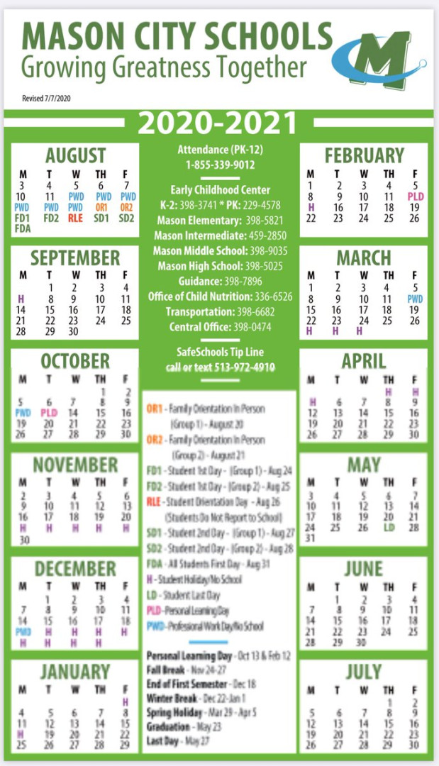 Mason City Calendar Of Events