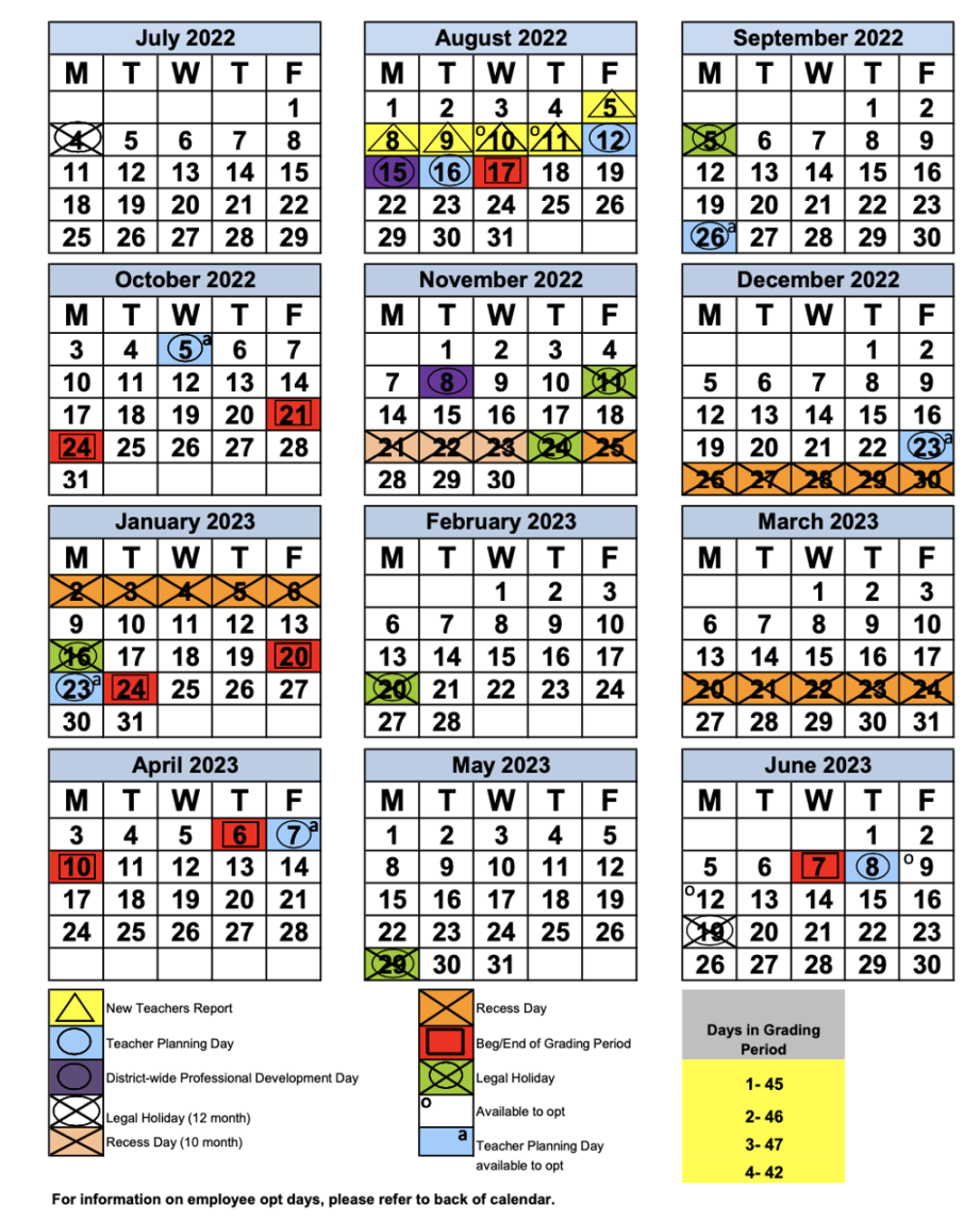 Miami-Dade County Public Schools - Calendar  Education
