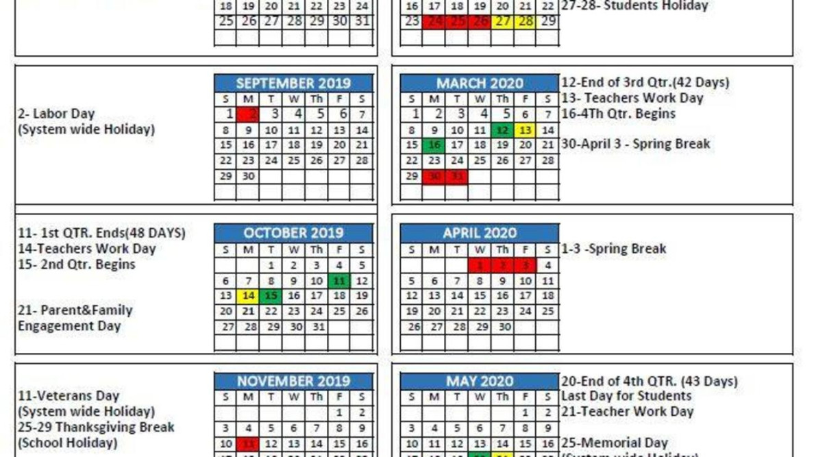Mobile County releases - school year calendar