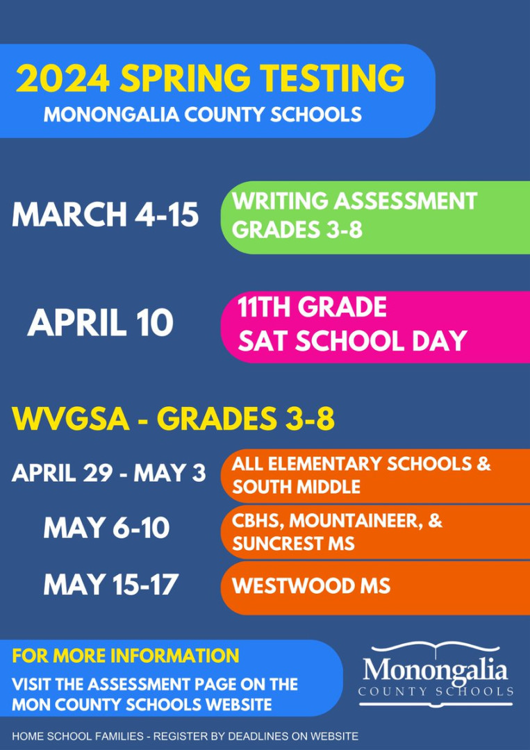 Monongalia County Schools on X: "🍎Plan ahead with the  Spring