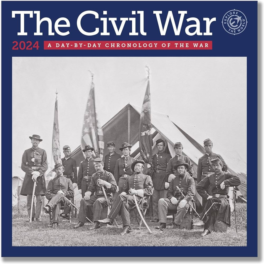 Civil War Day-By-Day Chronology Wall Calendar , Monthly