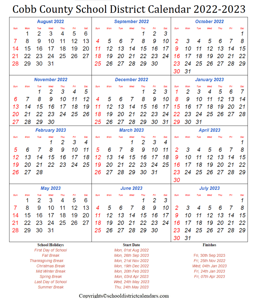 Cobb County Criminal Court Calendar