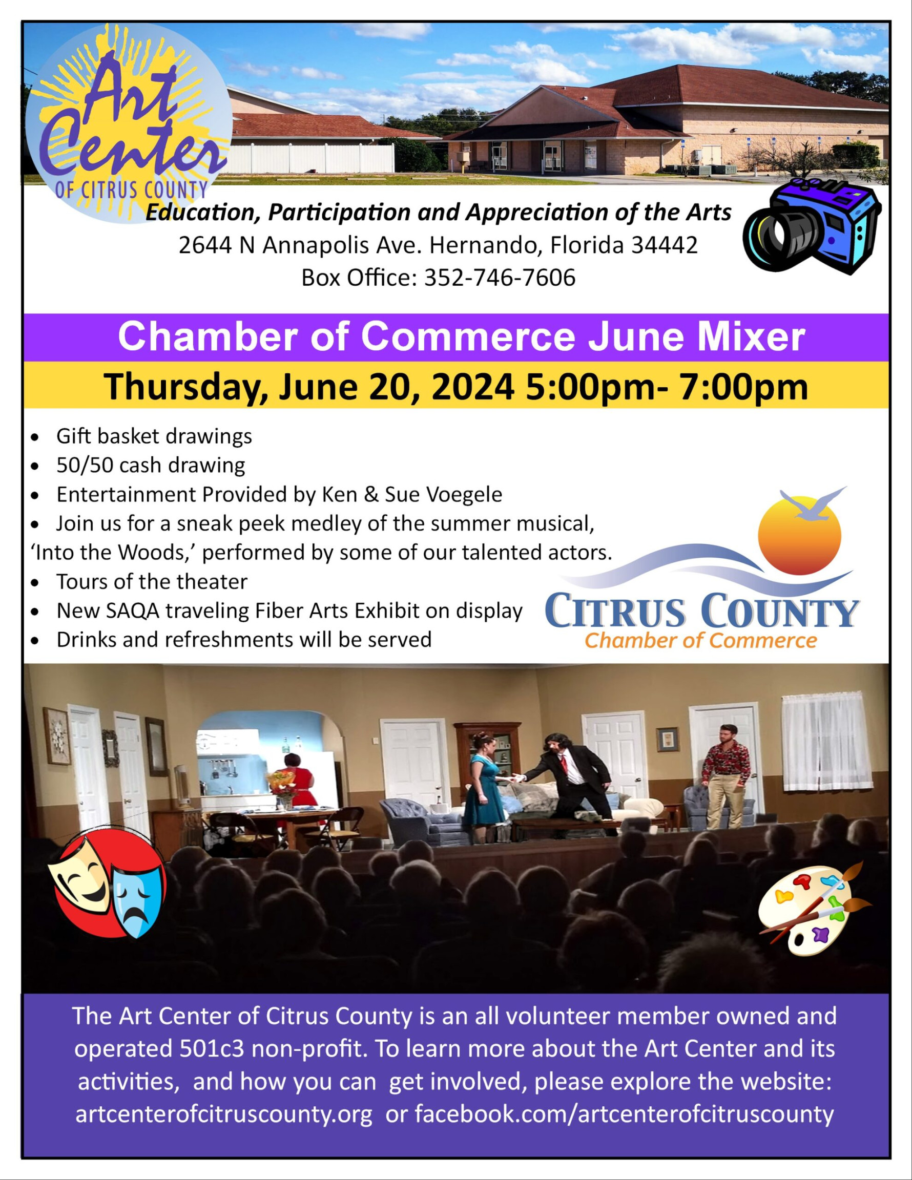 Events Calendar – ART CENTER OF CITRUS COUNTY