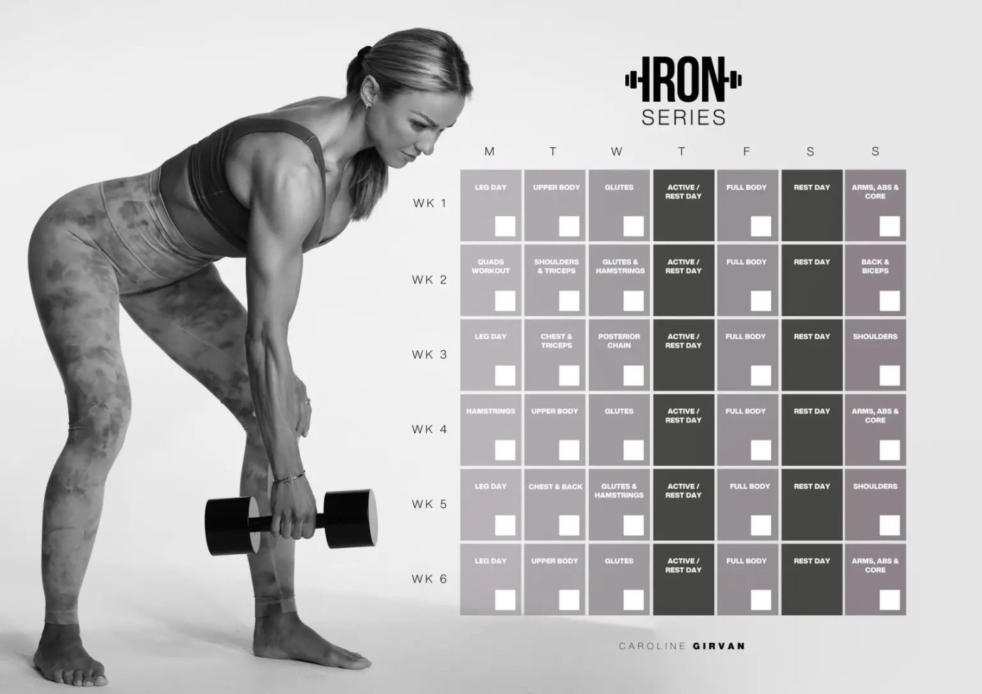 Caroline Girvan Beast Mode Calendar