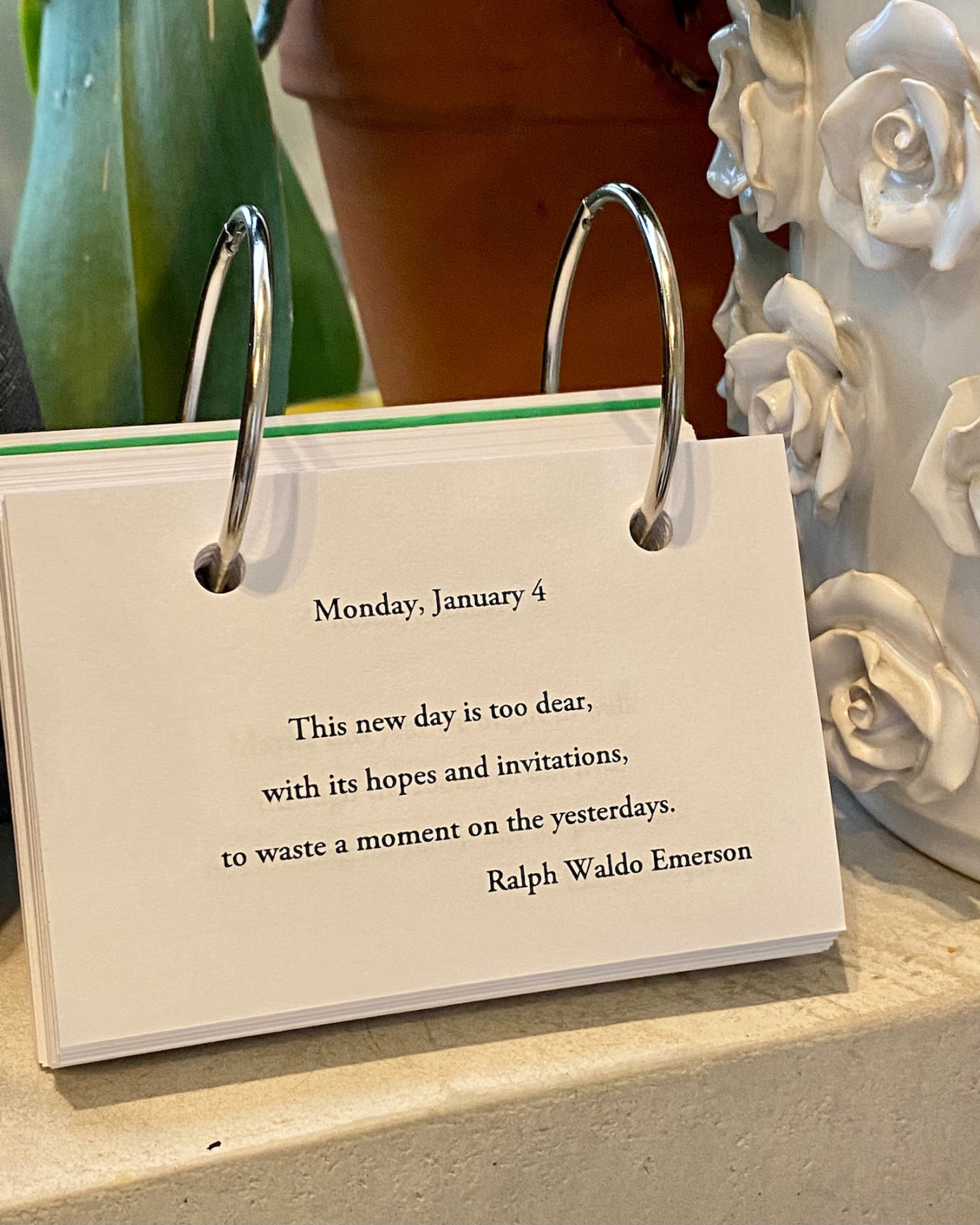Day by Day  Calendar - Daily Quote Calendar - Landen Kerr