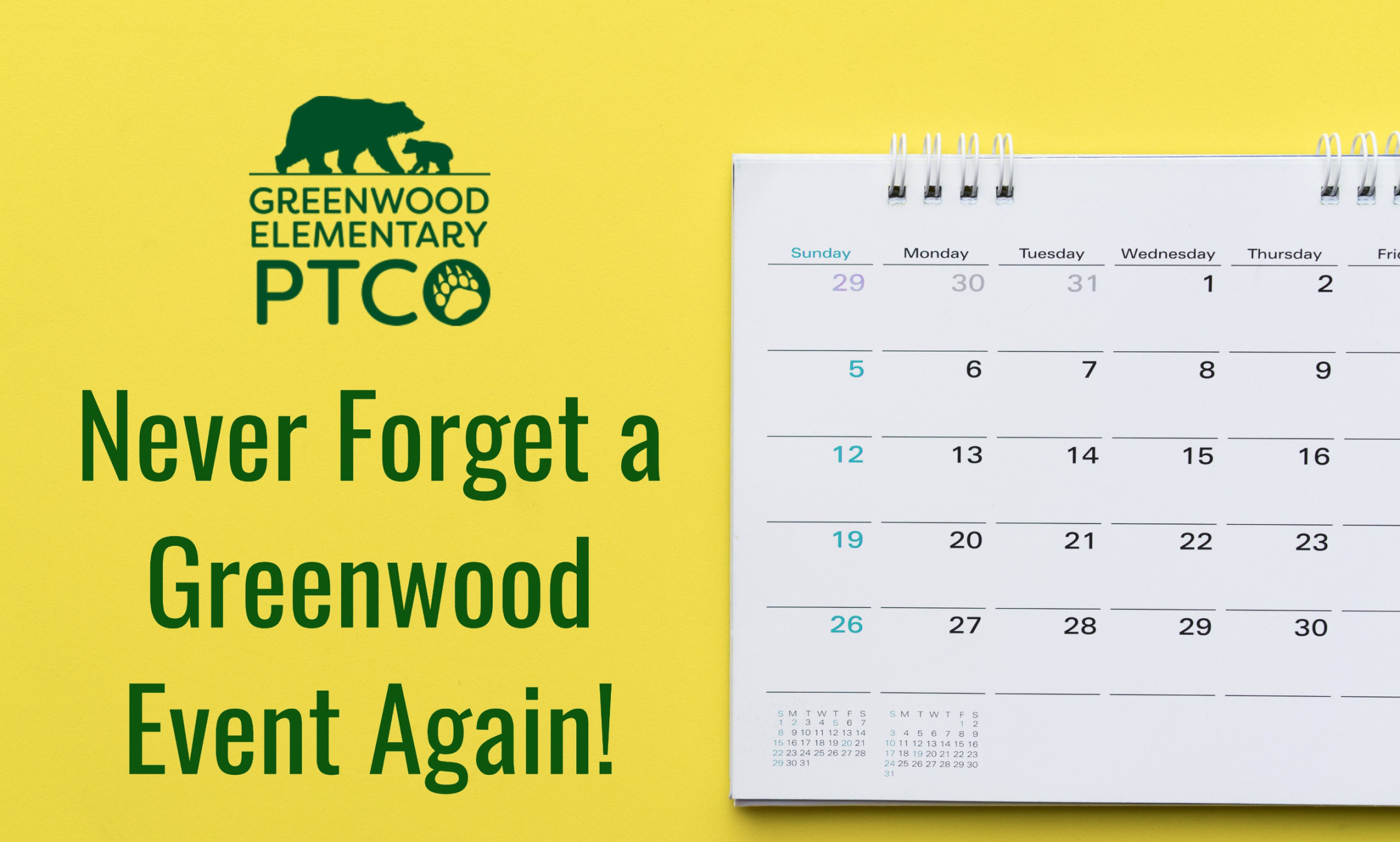 Events  Greenwood Elementary PTCO