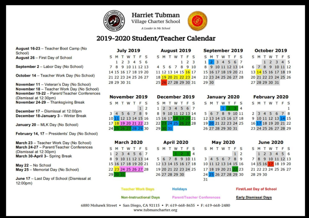 Grossmont Academic Calendar