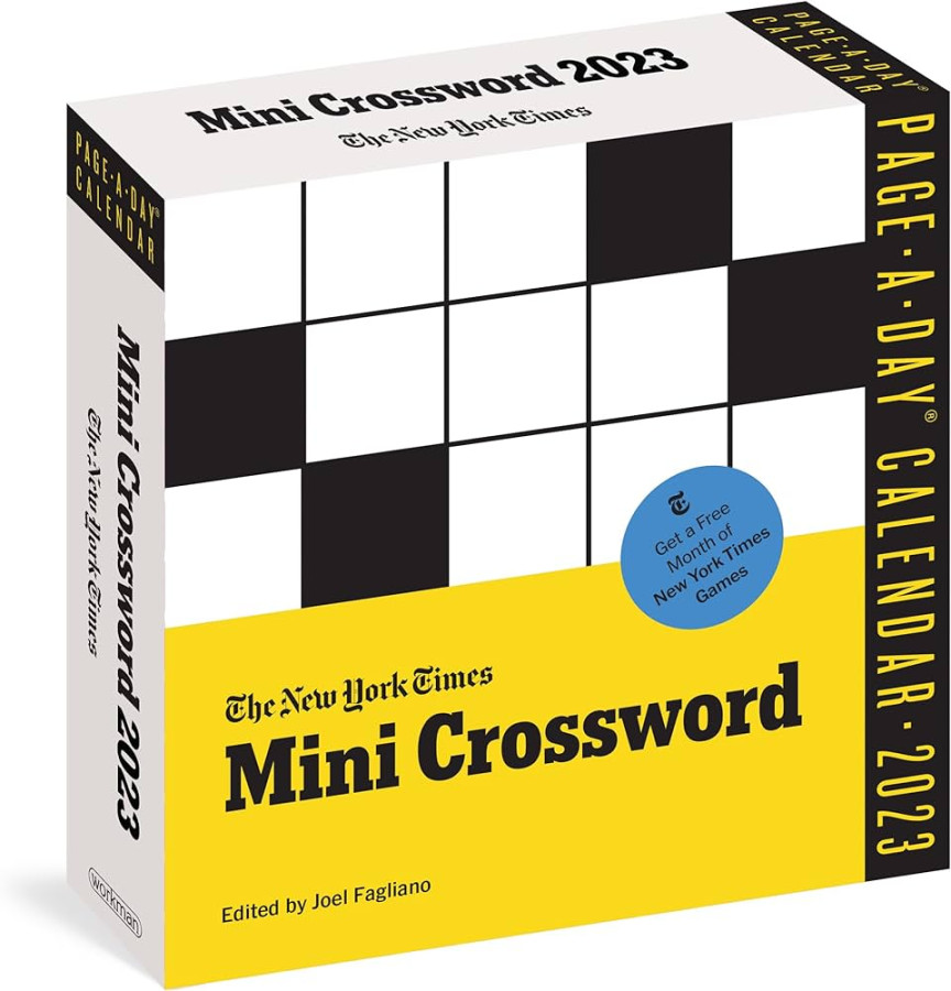 The New York Times Mini Crossword Page-A-Day Calendar for : For  Crossword Beginners and Puzzle Pros