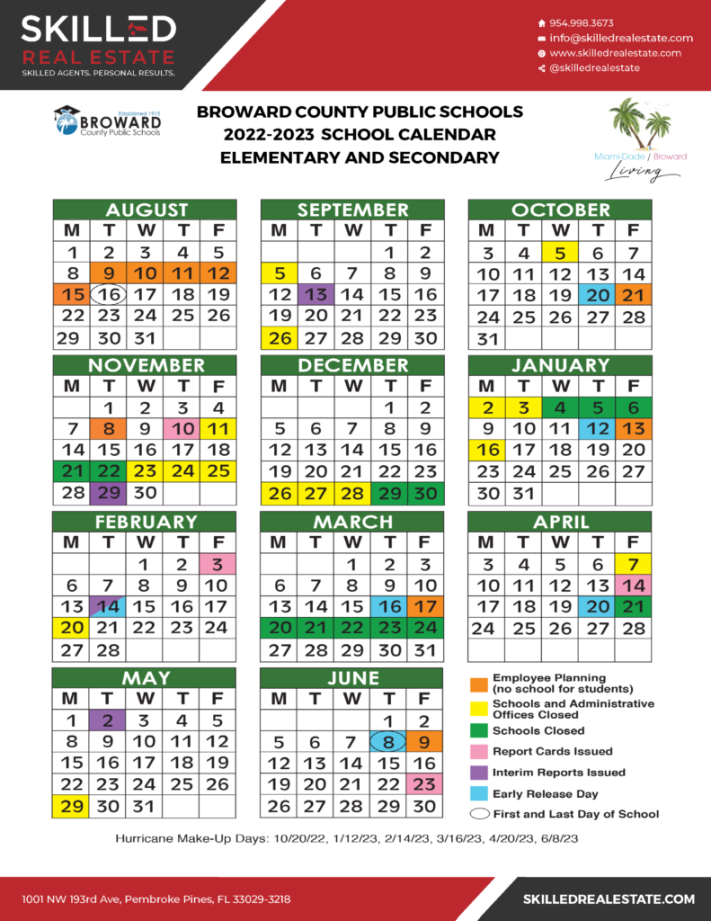 - Broward School Calendar » Miami-Dade / Broward Living