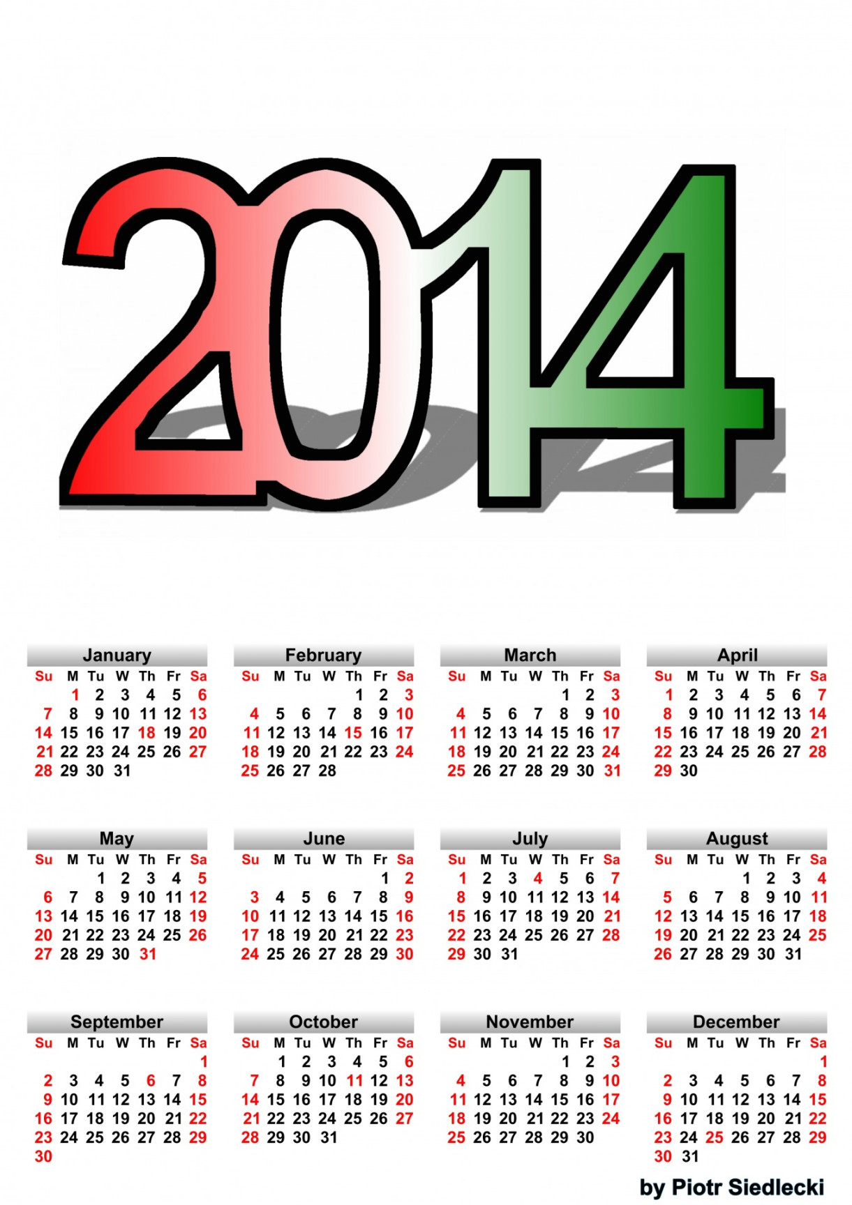 Calendar Must Say
