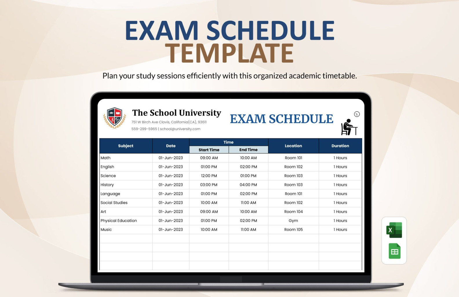 FREE Academic Calendar Templates - Download in Word, Google Docs
