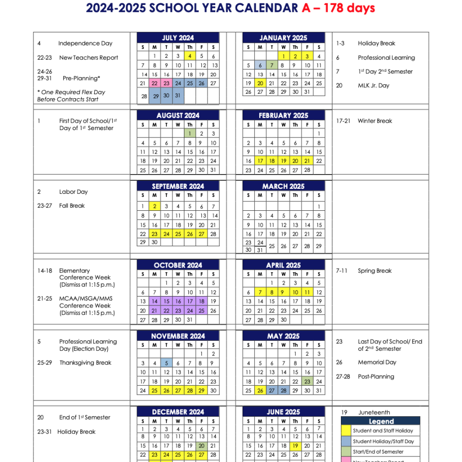 Fulton County School Calendar 202425 Good calendar idea