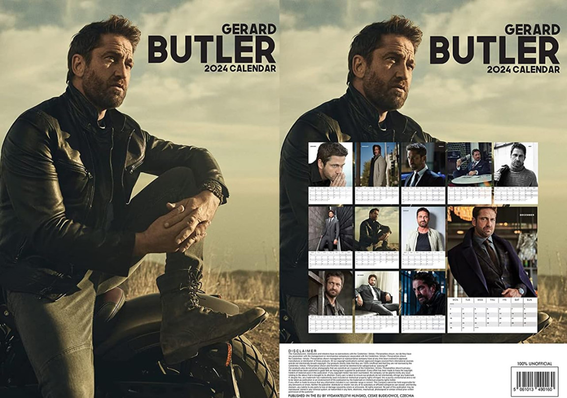 Gerard Butler Calendar