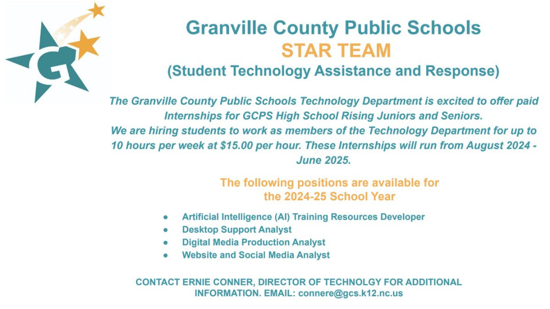Granville Co Schools (@GCPSchools) / X