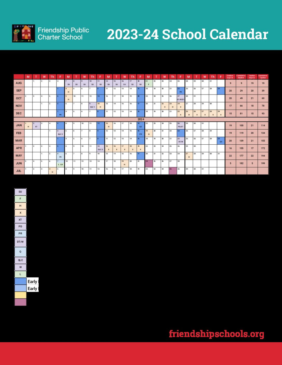-_School_Calendar_BEST - Friendship Public Charter School