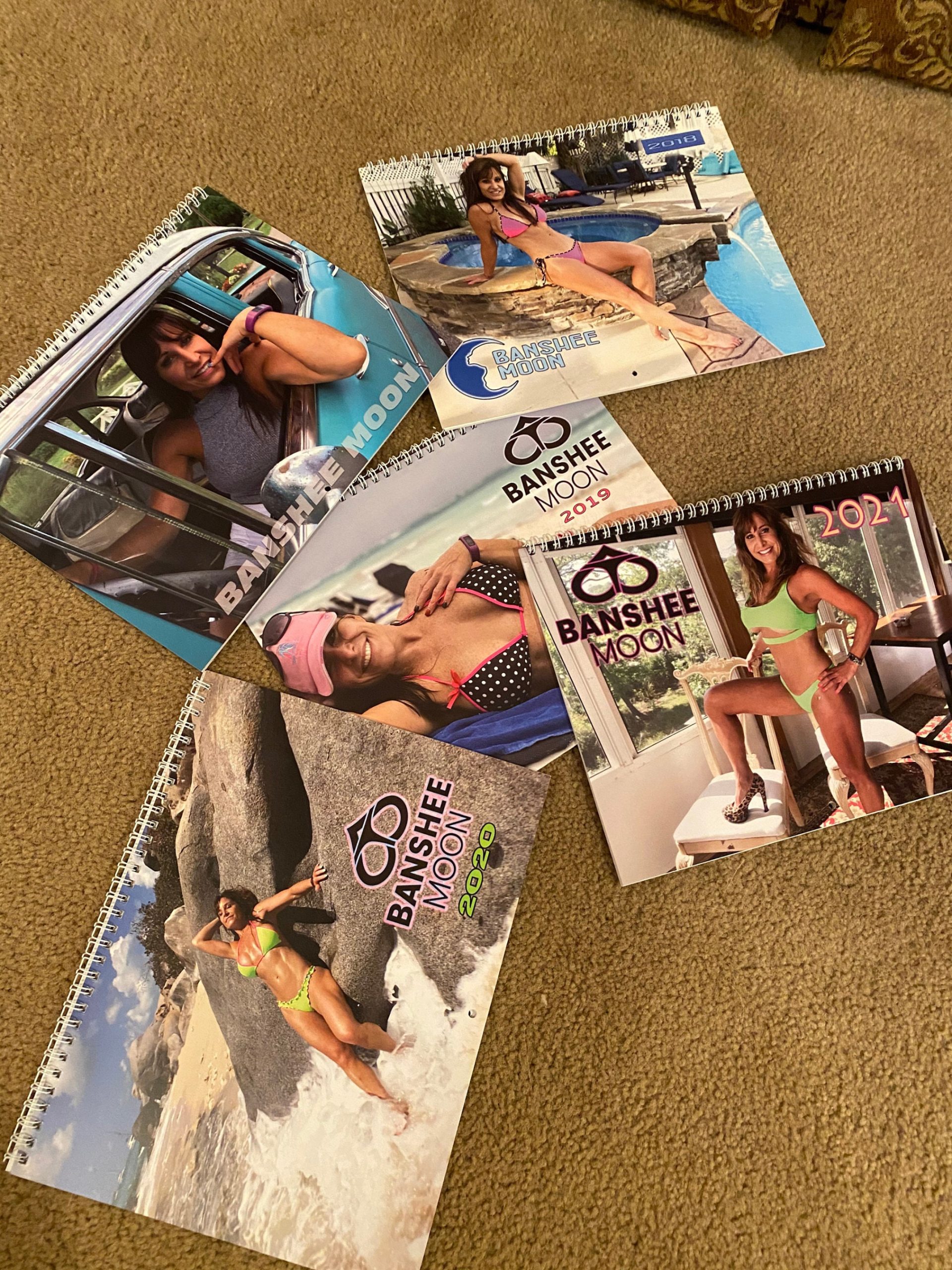 All Five Farm Girl Banshee Moon Calendars   Signed if