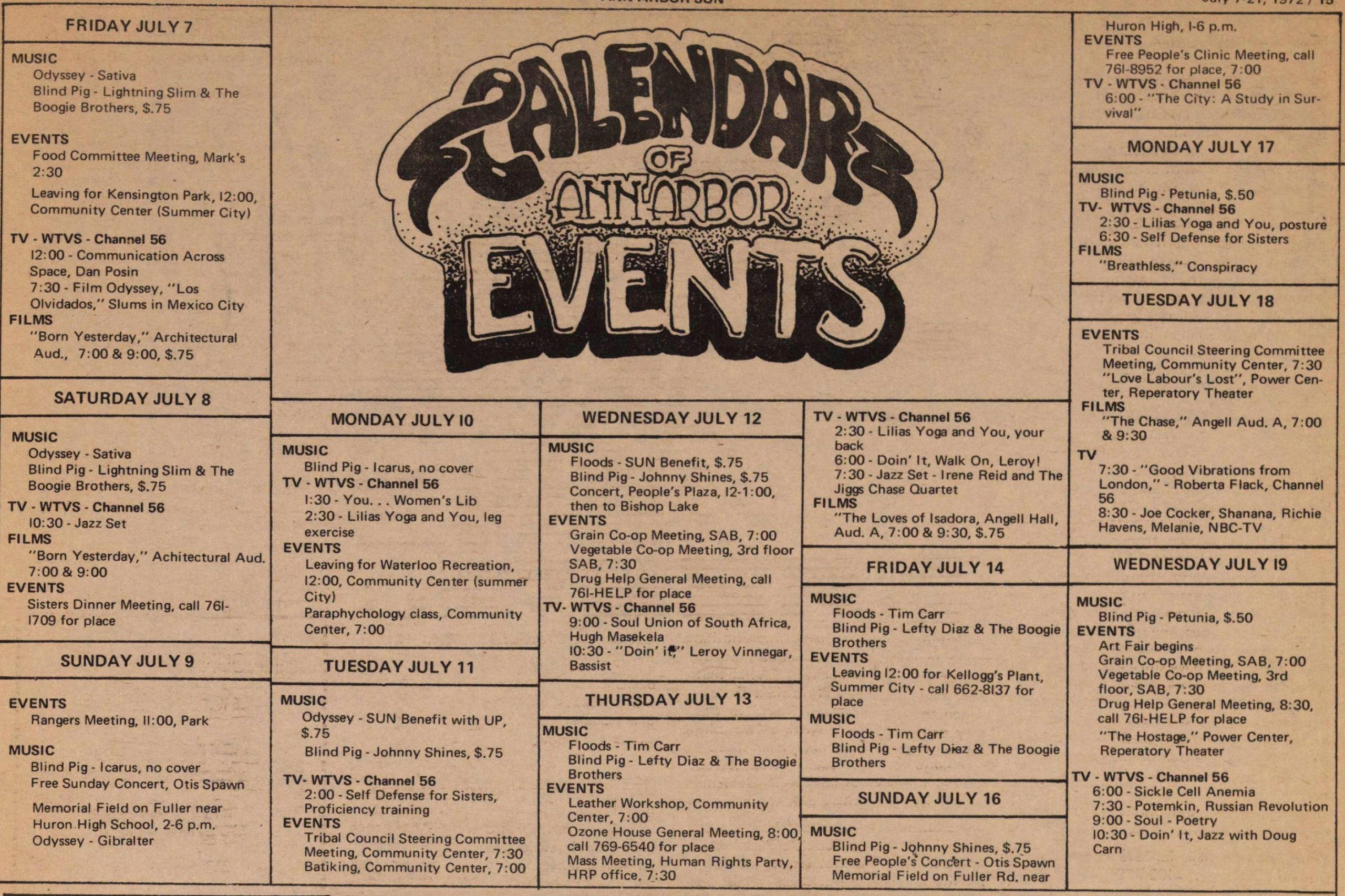 Calendar Of Ann Arbor Events  Ann Arbor District Library