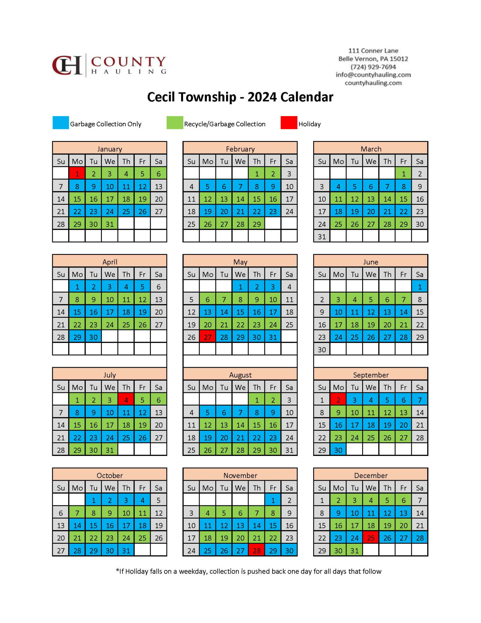 cecil county clearance school calendar